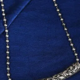 Jaypore Silver Hook Necklace image 2