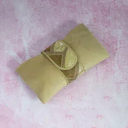 OSTY Embroidered Envelope Clutch-image-3