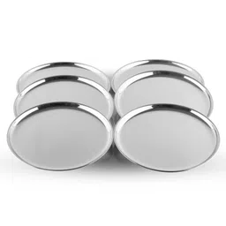 Omega Stainless Steel China Dinner Plate - 18.7 cm (Set of 6) (8/22)-picture-25