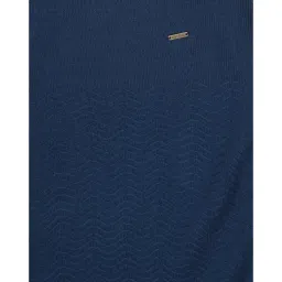 Allen Solly Junior Navy Cotton Regular Fit Full Sleeves Sweater image 3