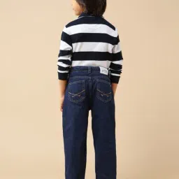 U.S. Polo Assn. Boys Blue Cotton Jeans image 2