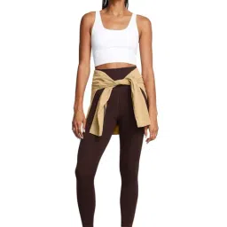 Under Armour Brown Slim Fit Sports Trackpants image 3