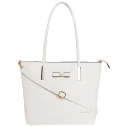 Giordano Beige Solid Shoulder Handbag image 1