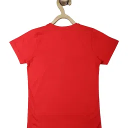 Allen Solly Junior Red Cotton Graphic T-Shirt image 2
