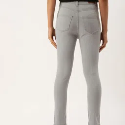 Forever 21 Women Mid Waist Slim Fit Ankle Length Jeans image 2