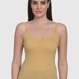 mod & shy Beige Cotton Camisole-picture-23