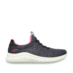 Skechers Women's ULTRA FLEX 2.0-DELIGHTFUL SPO Black Pink Casual Slip On Shoe-picture-24