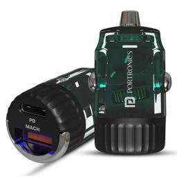 Portronics Car Power View 36W Car Charger, Dual Port, 18W Usb Type-A & 36W Type-C - Black-picture-26