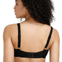 Rosaline By Zivame Black Non Wired Non Padded Bra image 2