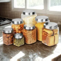 SCL Steelo Clear Plastic Varg Stainless Containers - Set of 2 (1250 ml) image 3