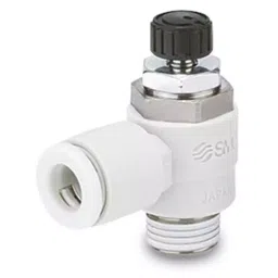 SMC AS-FM Series Threaded Speed Controller, R 1/4 Male Inlet Port x 8 mm Tube Outlet Port, AS2211FM-02-08S-picture-30