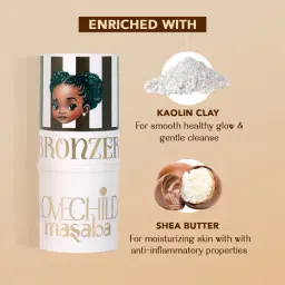 lovechild masaba LoveChild Mini Masaba Bronzer Baby Kisses - 7.5 gm image 3