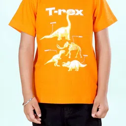 KiddoPanti Boys Printed T-Shirt With Trousers Clothing Set image 2