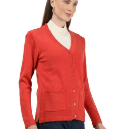 Monte Carlo Rust Full Sleeves Cardigan image 4