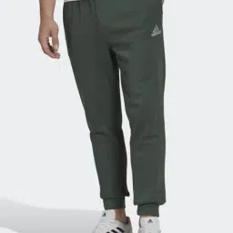 Adidas Metal Grey Regular Fit Sports Joggers-image-7