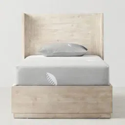 The Baby Atelier 100% Organic Print Grey Fitted Single Sheet-picture-33