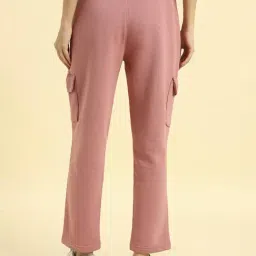 Cantabil Pink Solid Trackpants image 2