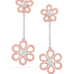 Kicky & Perky Corolla 925 Sterling Silver Earrings For Women-picture-42