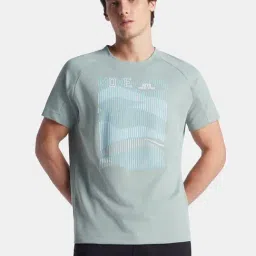 Jockey Green Regular Fit Graphic T-Shirt-image-76