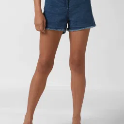 Forever 21 Blue Regular Fit Shorts image 1