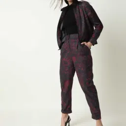 RAREISM Pink Cotton Solid Trousers image 3