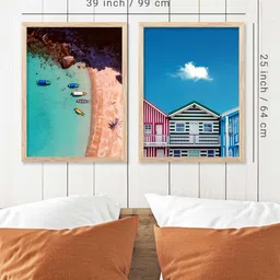 WALLLANE Brown Wood Wall Art image 3