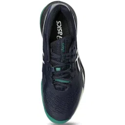 Asics Men's GEL-RESOLUTION X Midnight & Cream Tennis Shoes image 4