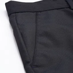 encore by INVICTUS Men Textured Trousers image 3