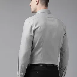 Blackberrys Men Slim Fit Pure Cotton Textured Formal Shirt image 2