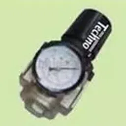 Techno 9.50 mm (3/8 inch) Regulator with Gauge AR 3000-03 image 1