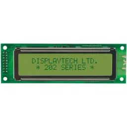 Displaytech Alphanumeric LCD Display Green 2 Rows by 20 Characters Reflective, 202A-BA-BC-picture-20