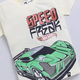 YK X Minute Mirth Boys Pack of 2 Printed Round Neck T-shirts image 3