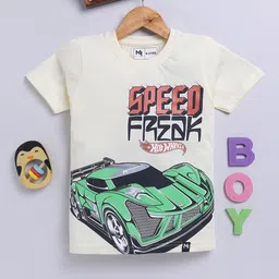 YK X Minute Mirth Boys Pack of 2 Printed Round Neck T-shirts image 5