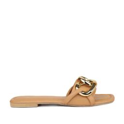 Inc.5 Women's Dark Beige Casual Sandals-picture-8