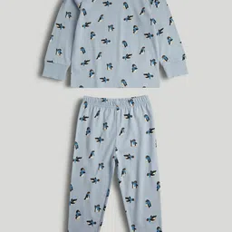 mothercare Boys Printed T-Shirt And Joggers-image-4