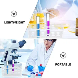 2pcs Test Tube Rack Test Tube Organizer Test Tube Holder Laboratory Test Tube Container Test Tube Display Rack Test Tube Bottle Holder Centrifuge Tube Holder Tube Racks image 2