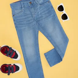 Pantaloons Junior Boys Mid-Rise Light Fade Jeans-picture-17