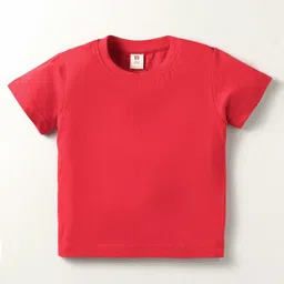 ToffyHouse Cotton Dungaree with Half Sleeves T-Shirt with Teddy Applique - Navy Blue image 2