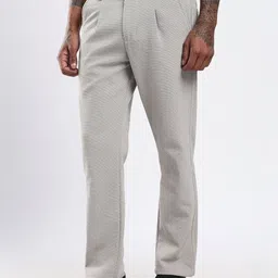 THE BEETEL HOUSE Men Relaxed Pleated Trousers image 3