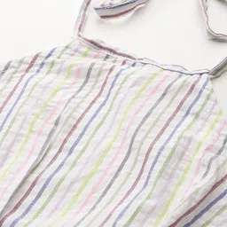 Mast & Harbour Pure Cotton Striped Tiered Fusion Co-Ord image 2