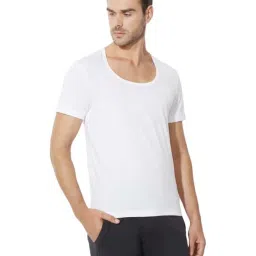 Van Heusen Antibacterial White Cotton Vest image 3
