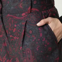 RAREISM Pink Cotton Solid Trousers image 5