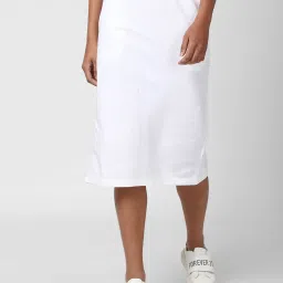Forever 21 White Regular Fit Skirt image 1