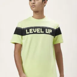 Coolsters by Pantaloons Kids Green Cotton Printed T-Shirt-image-51