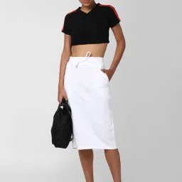 Forever 21 White Regular Fit Skirt image 4