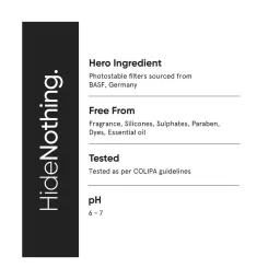 Minimalist SPF 60 Face Sunscreen with Anti oxidant Silymarin - 50 gm image 5