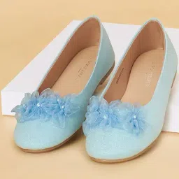 Pantaloons Junior Kids Blue Flat Ballets-image-56