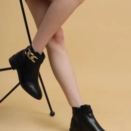 Truffle Collection Women Black Boot-picture-19