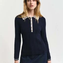 Gant Blue Regular Fit Sweater-picture-24