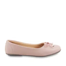 Walkway Women's Baby Pink Flat Ballets-image-50